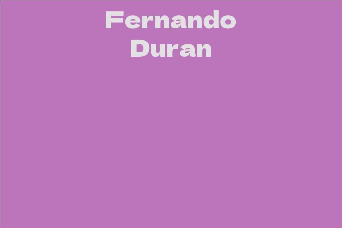 Fernando Duran