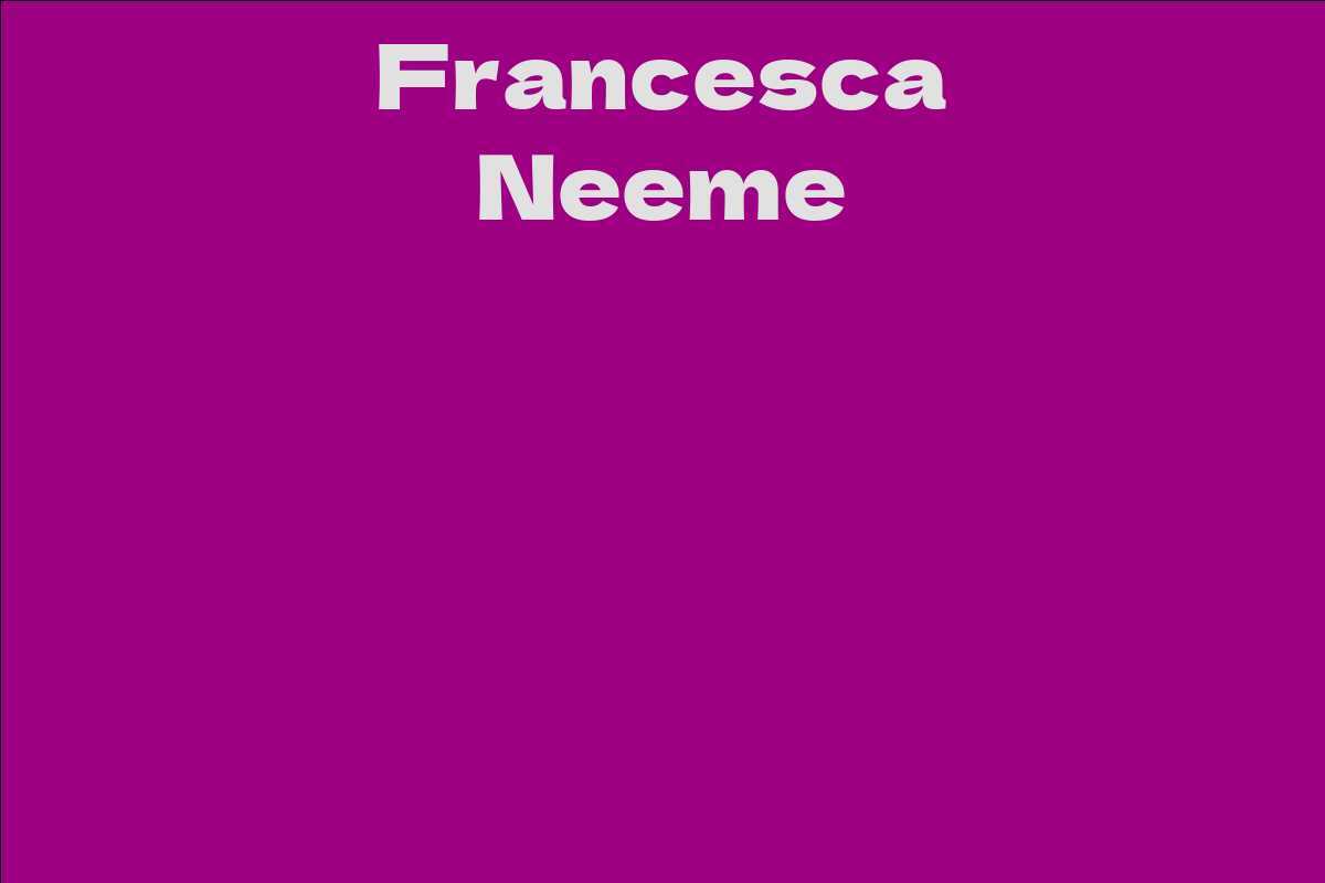 Francesca Neeme