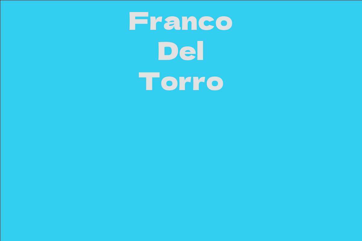Franco Del Torro