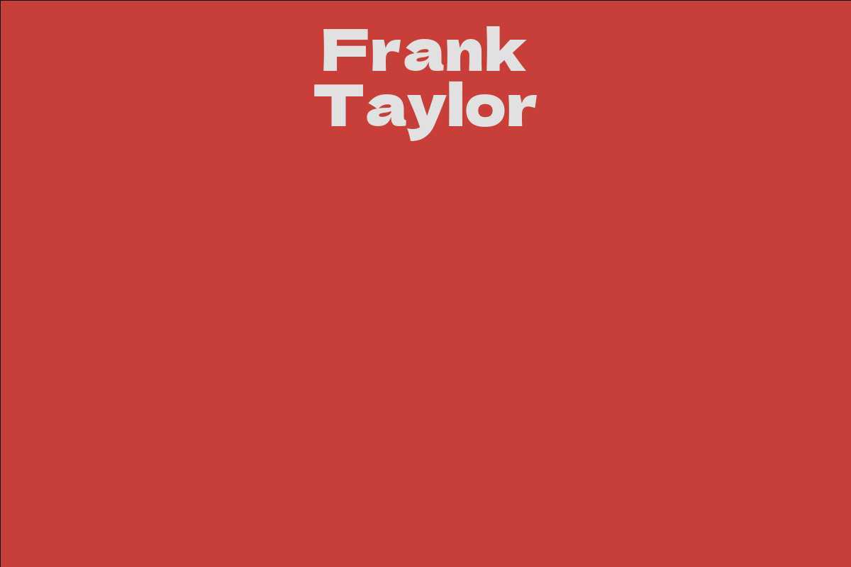 Frank Taylor