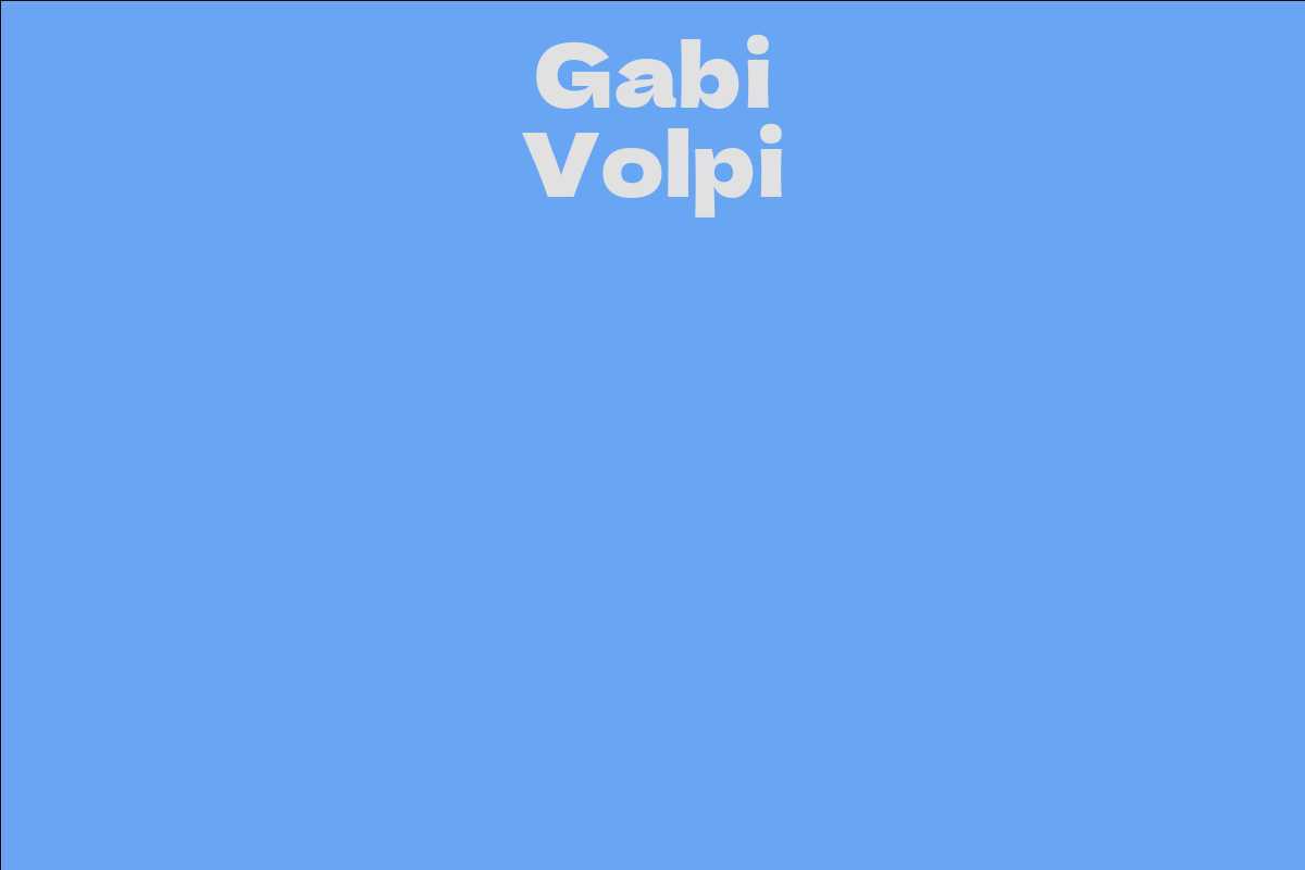 Gabi Volpi