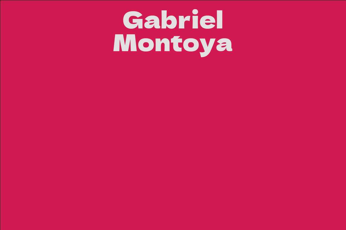 Gabriel Montoya