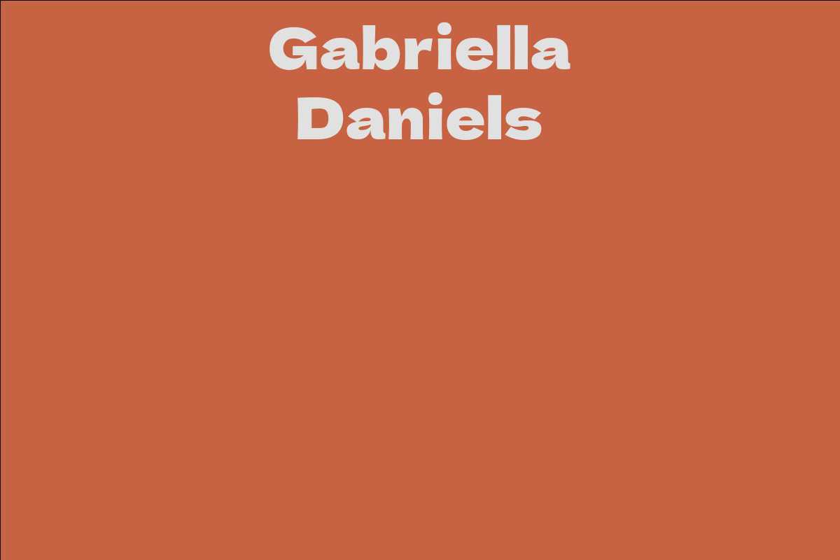 Gabriella Daniels
