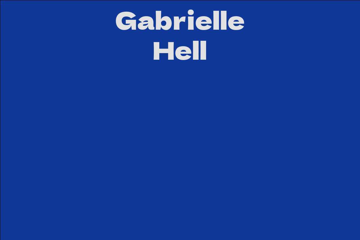 Gabrielle Hell
