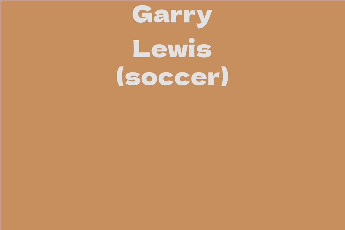 Garry Lewis (soccer)