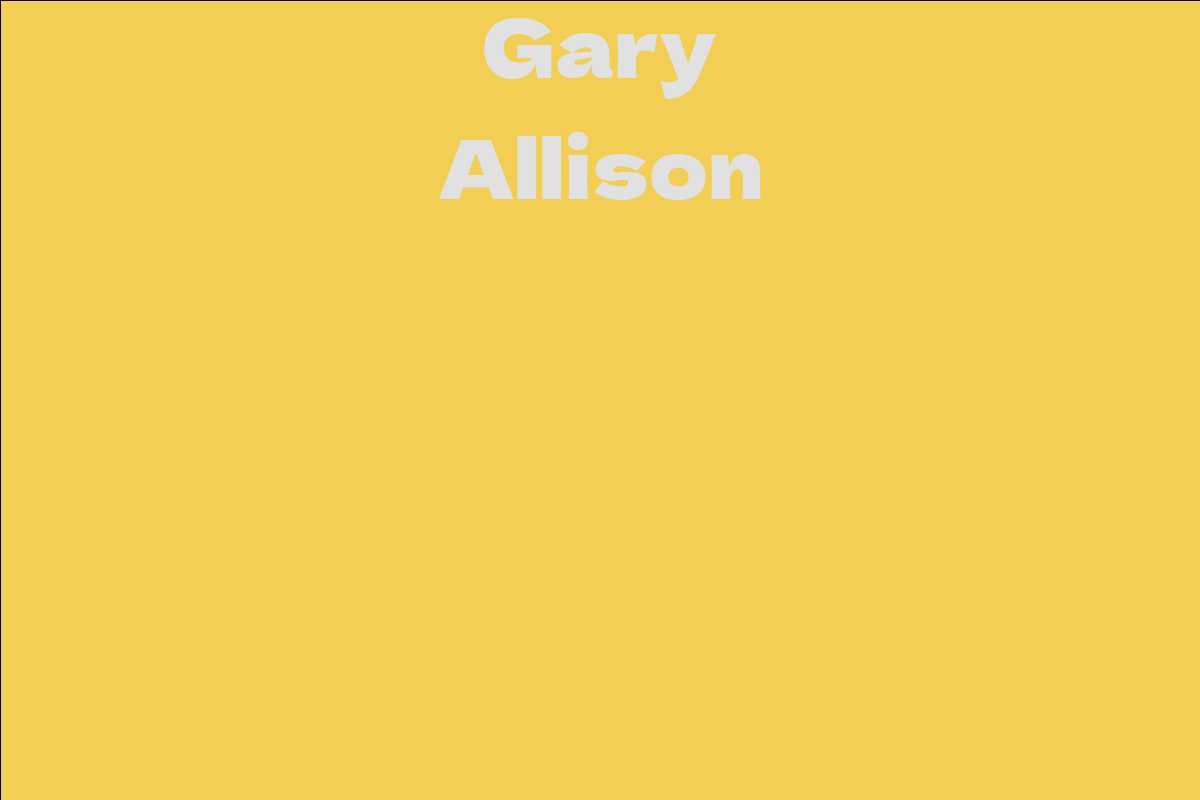 Gary Allison