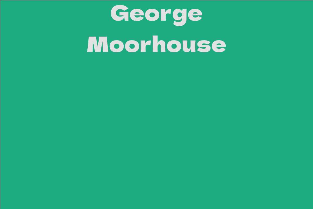George Moorhouse
