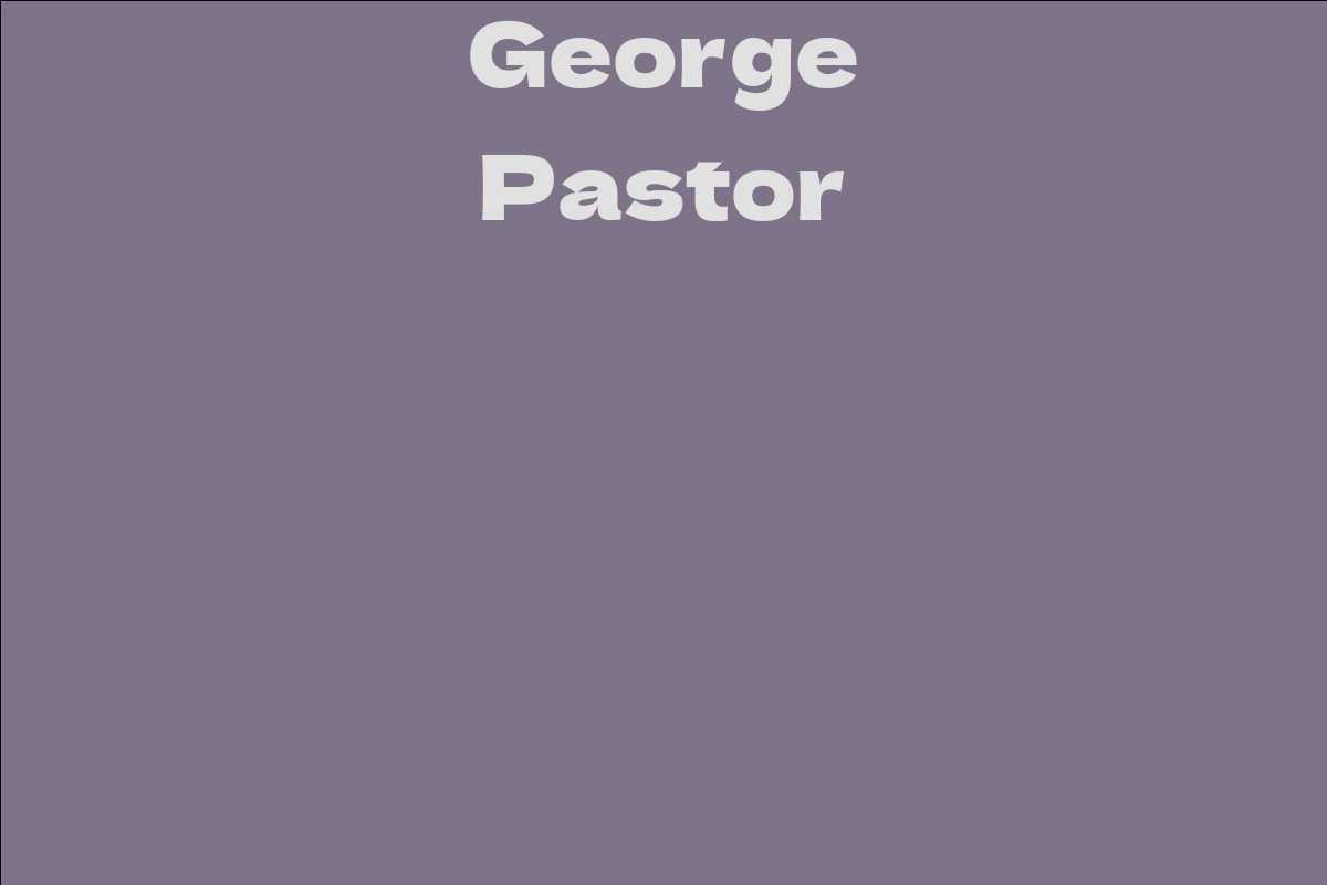 George Pastor