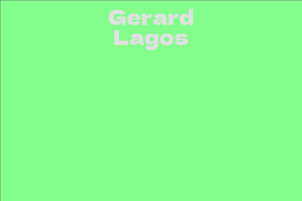 Gerard Lagos