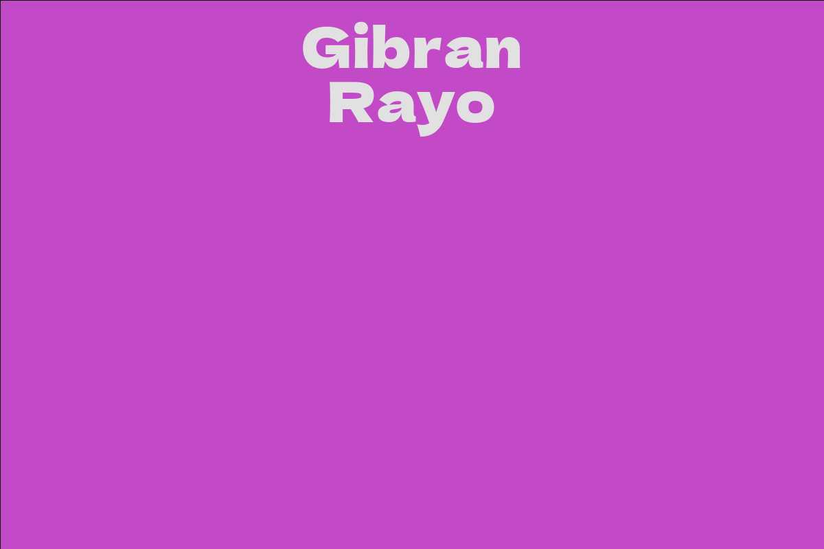 Gibran Rayo