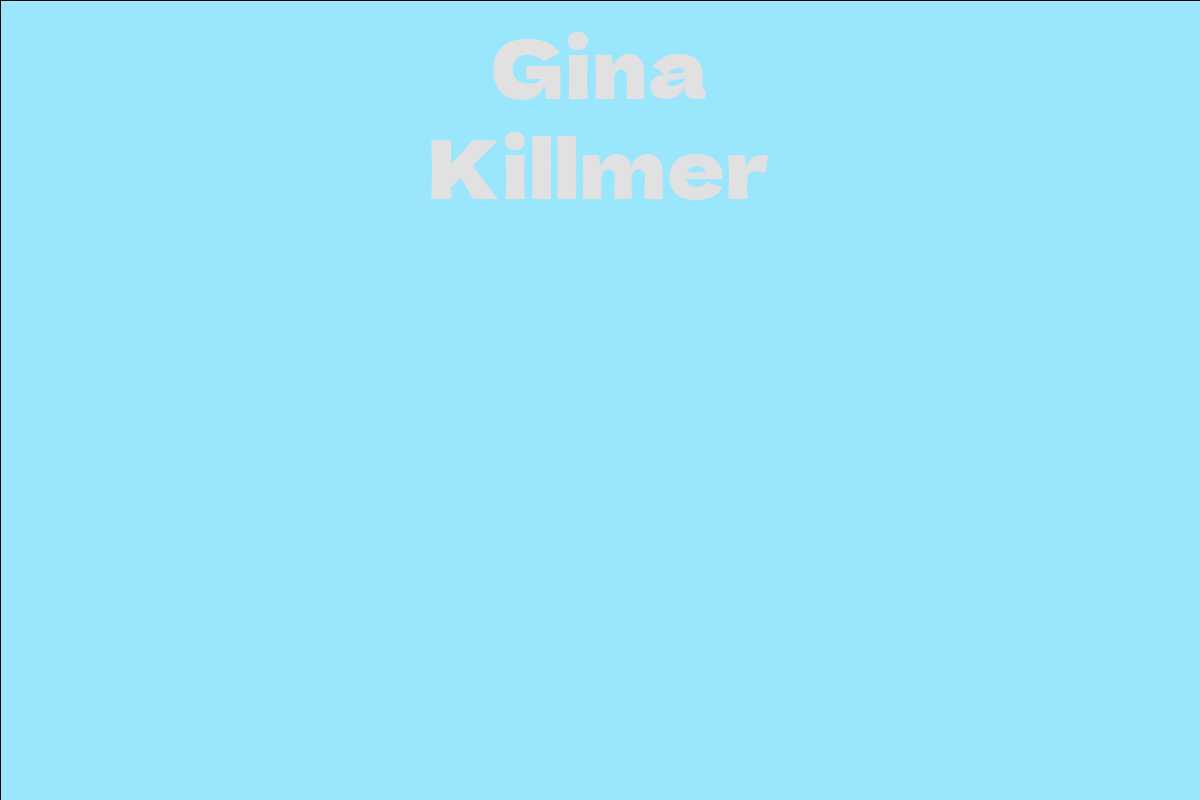 Gina Killmer