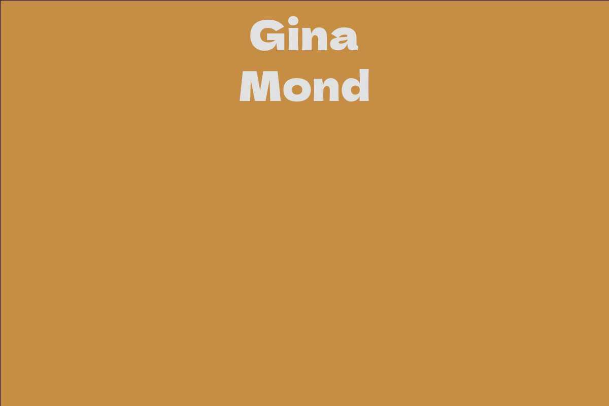 Gina Mond