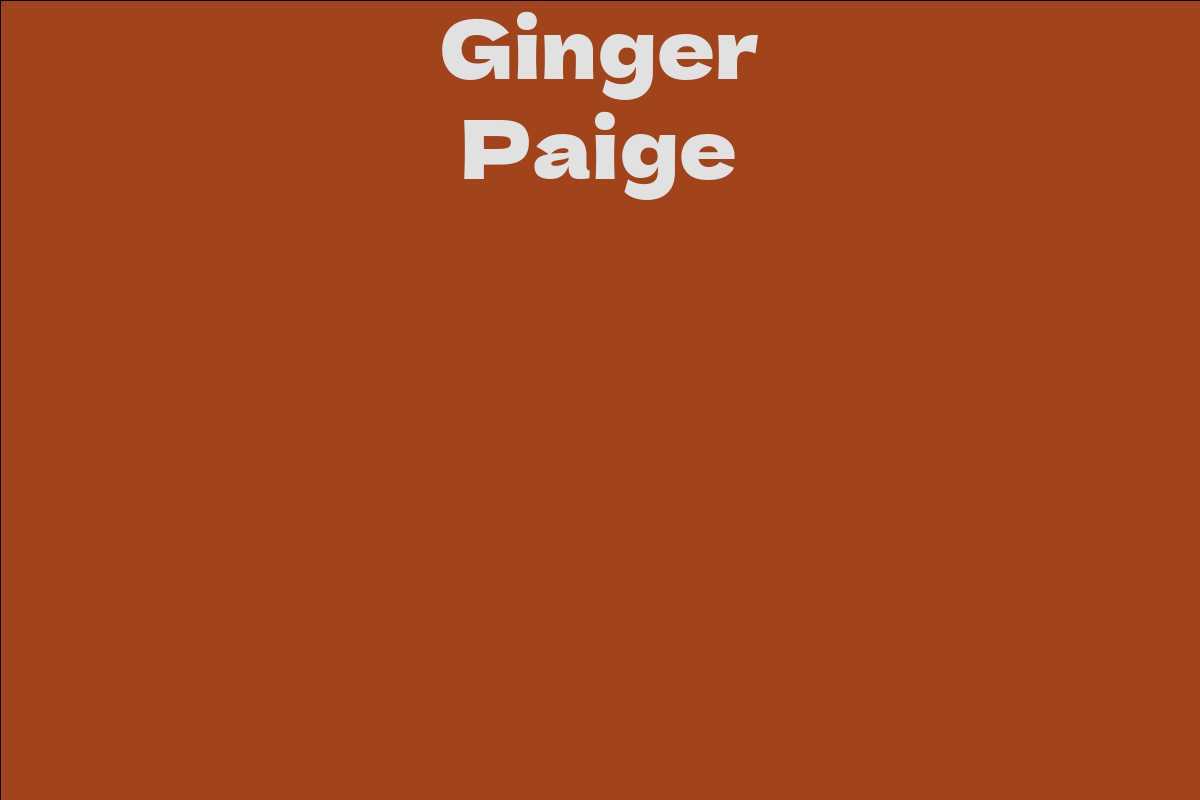Ginger Paige