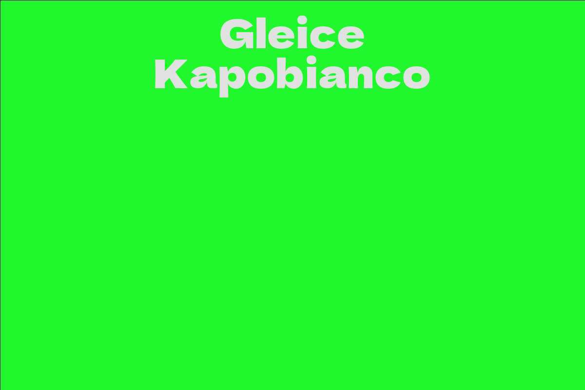 Gleice Kapobianco