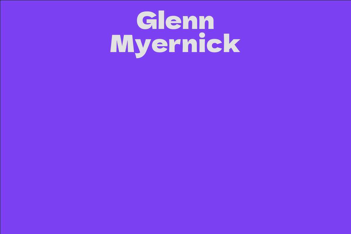 Glenn Myernick