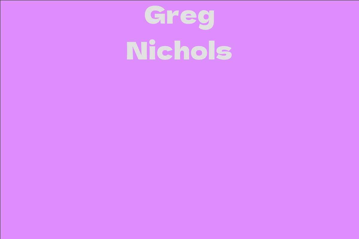 Greg Nichols