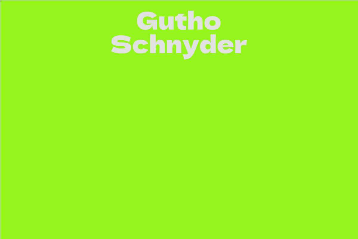 Gutho Schnyder