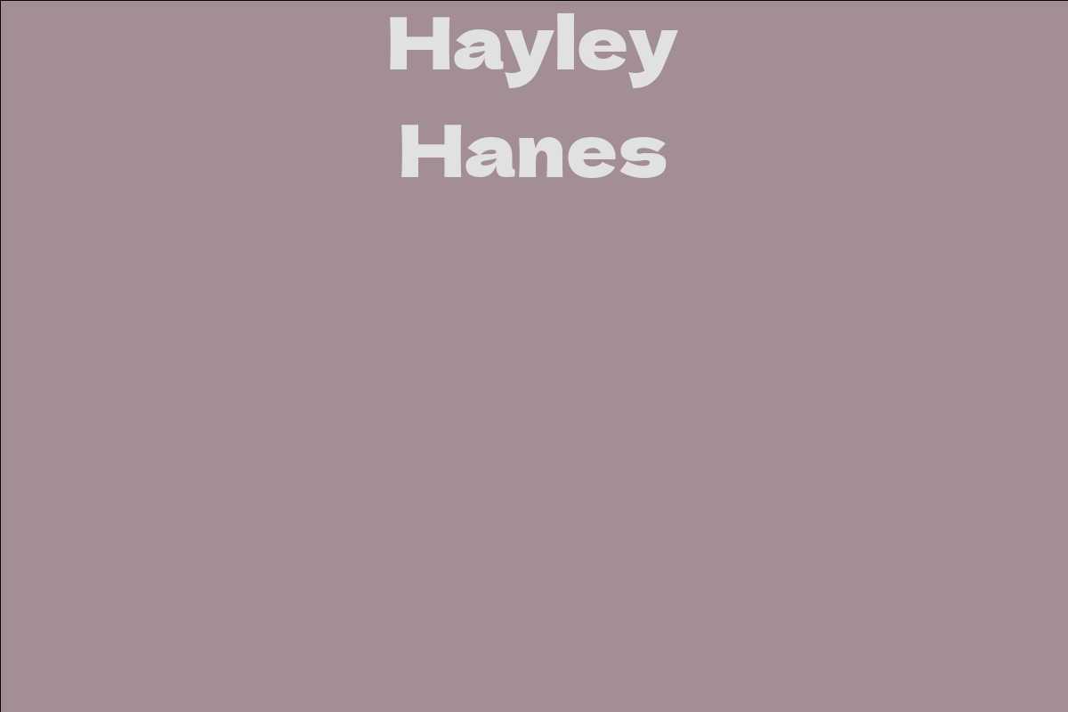 Hayley Hanes