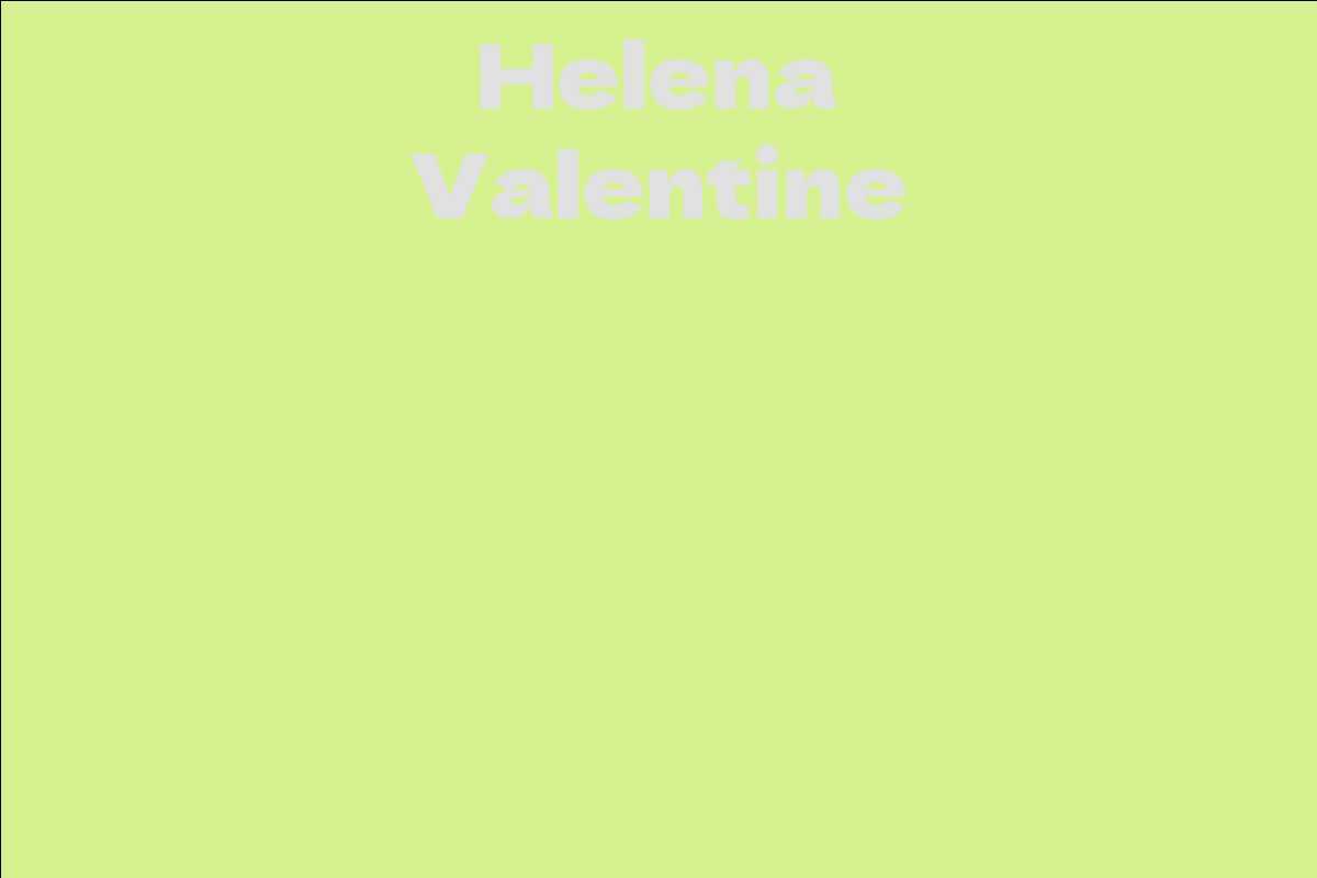 Helena Valentine
