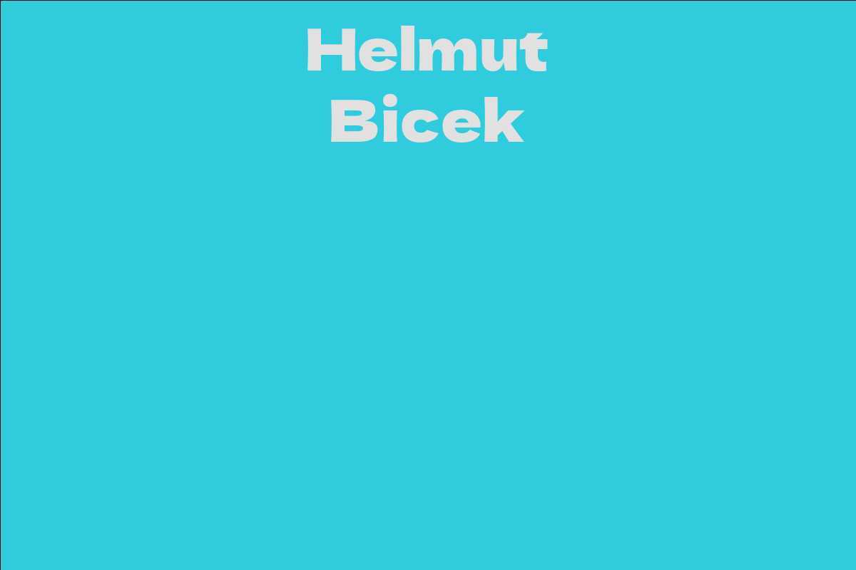 Helmut Bicek