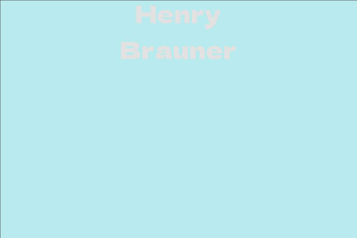 Henry Brauner