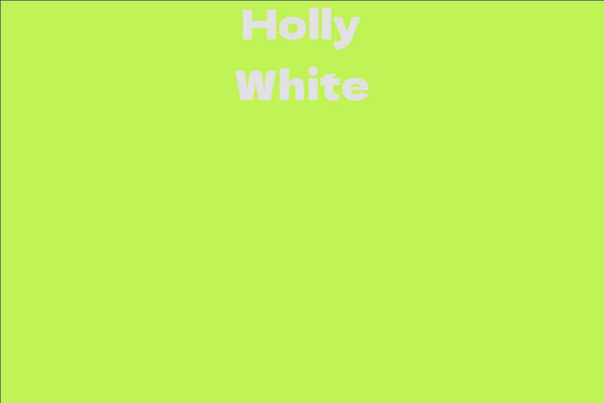 Holly White