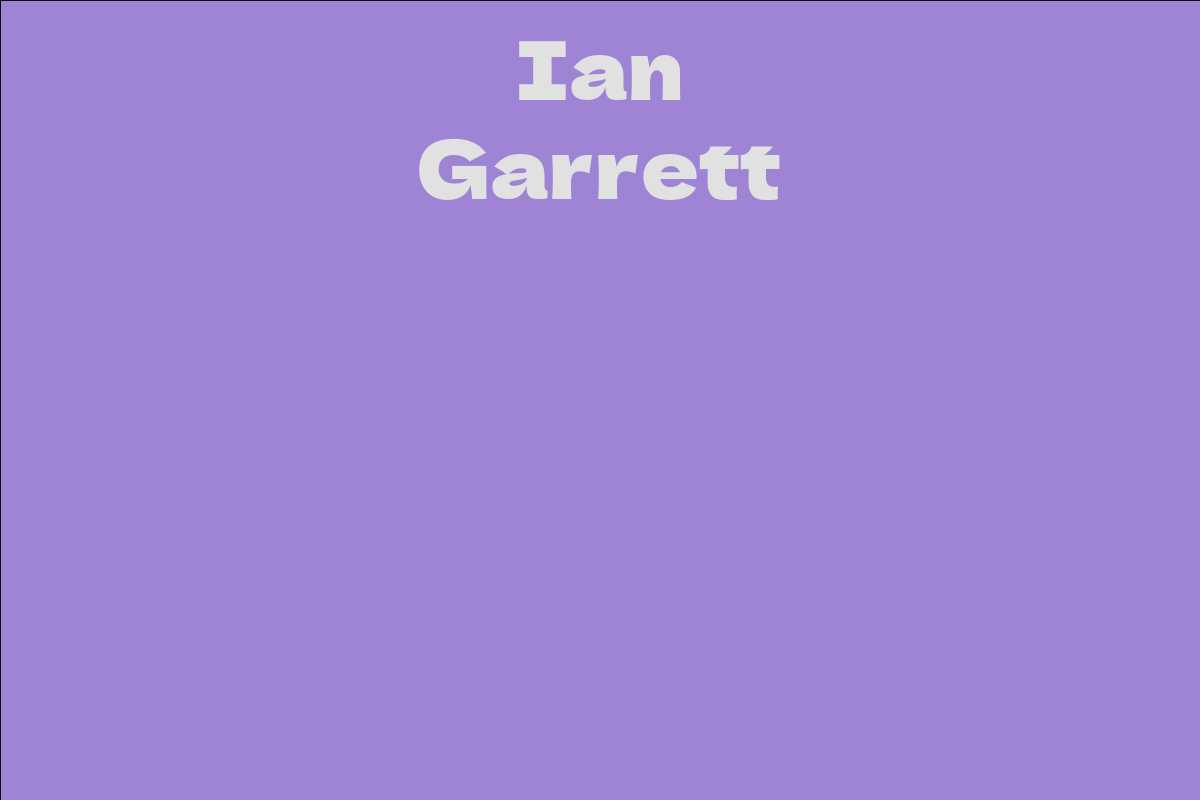 Ian Garrett