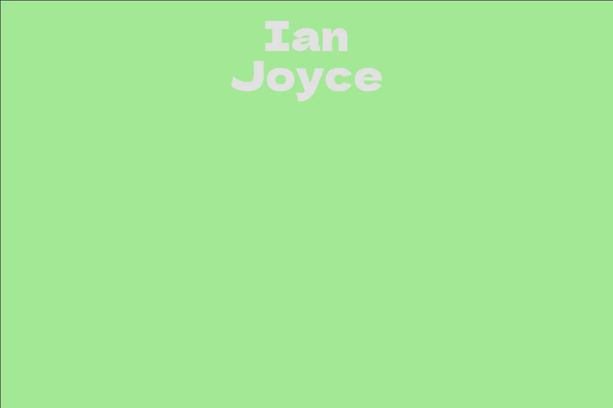 Ian Joyce