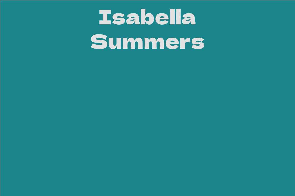 Isabella Summers