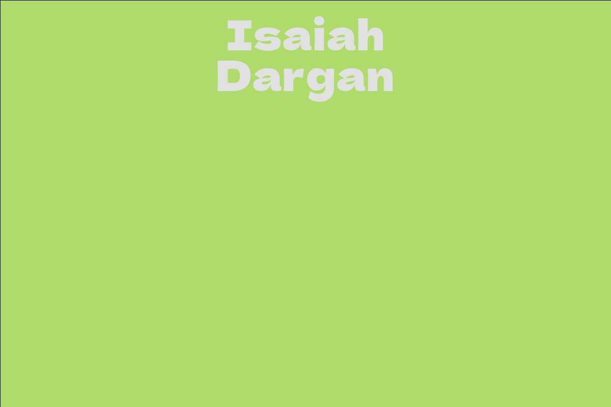 Isaiah Dargan