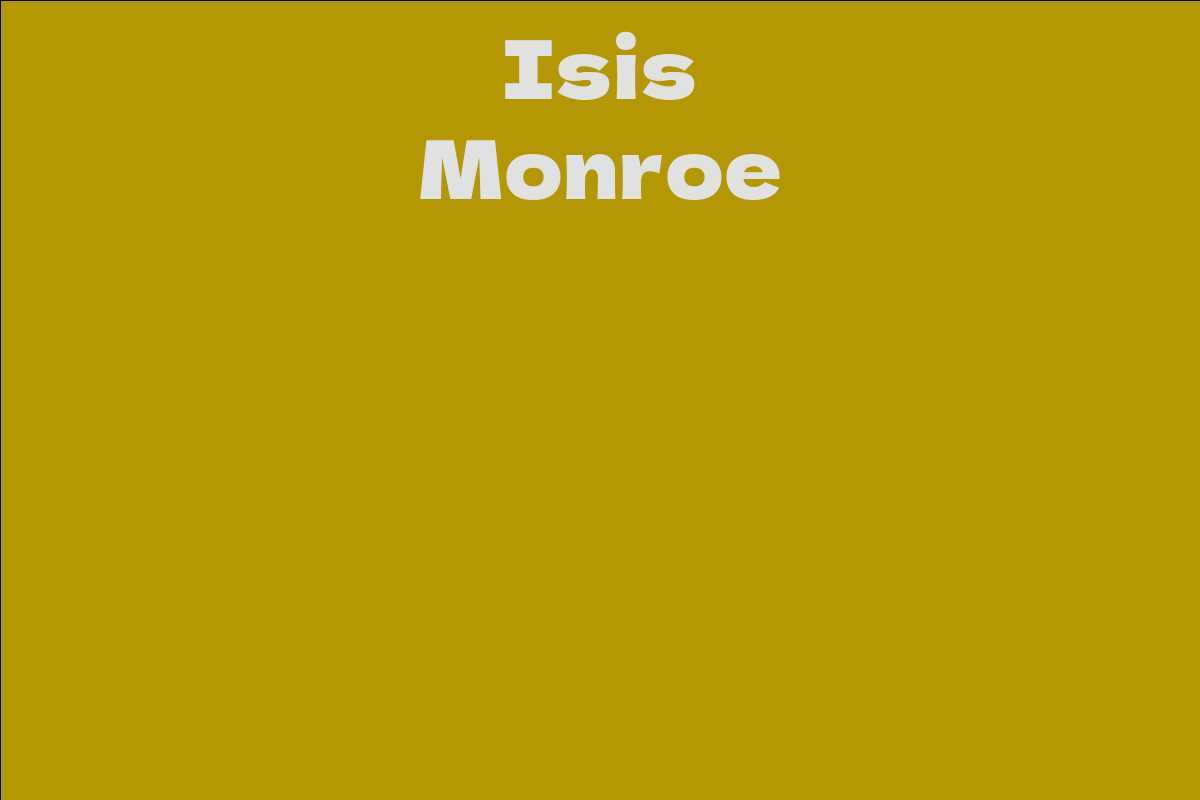 Isis Monroe