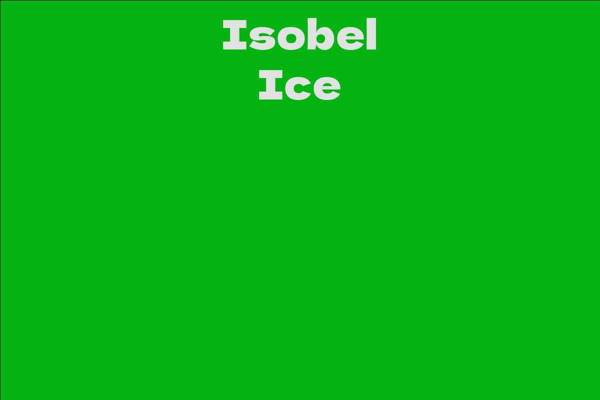 Isobel Ice