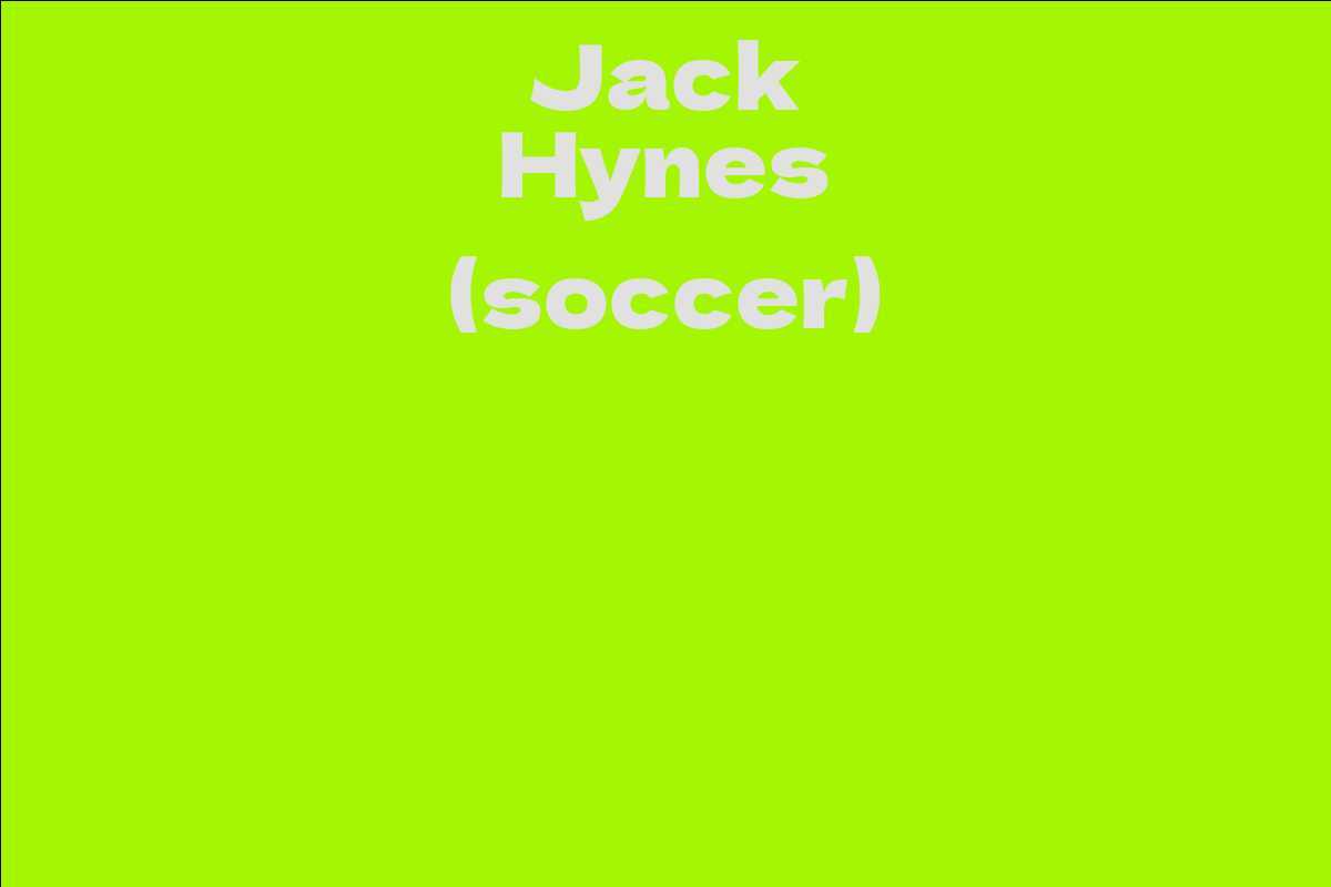 Jack Hynes (soccer)