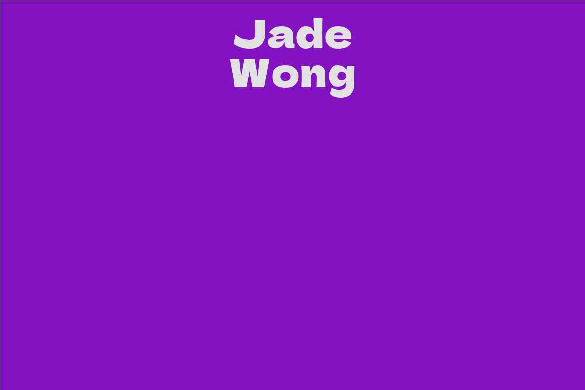 Jade Wong