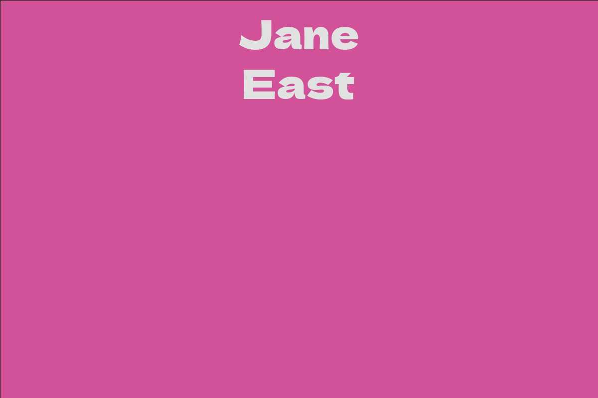 Jane East