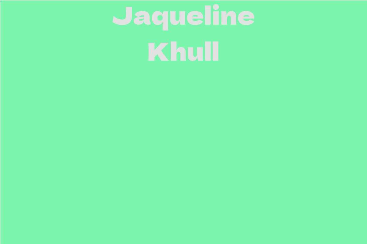 Jaqueline Khull
