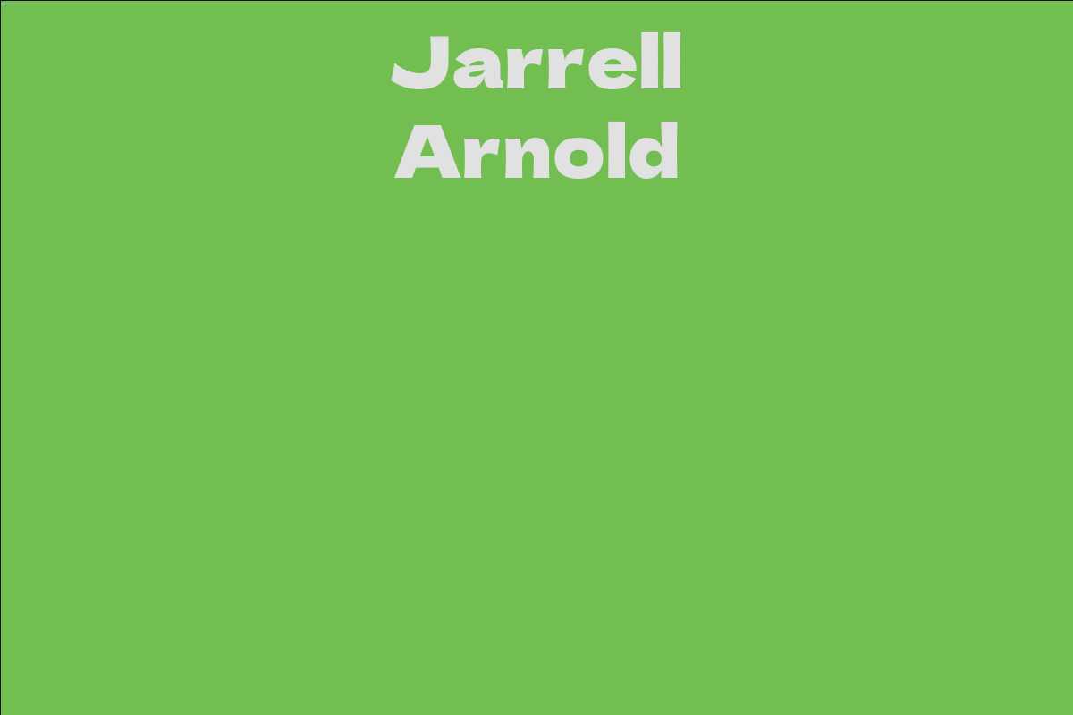 Jarrell Arnold