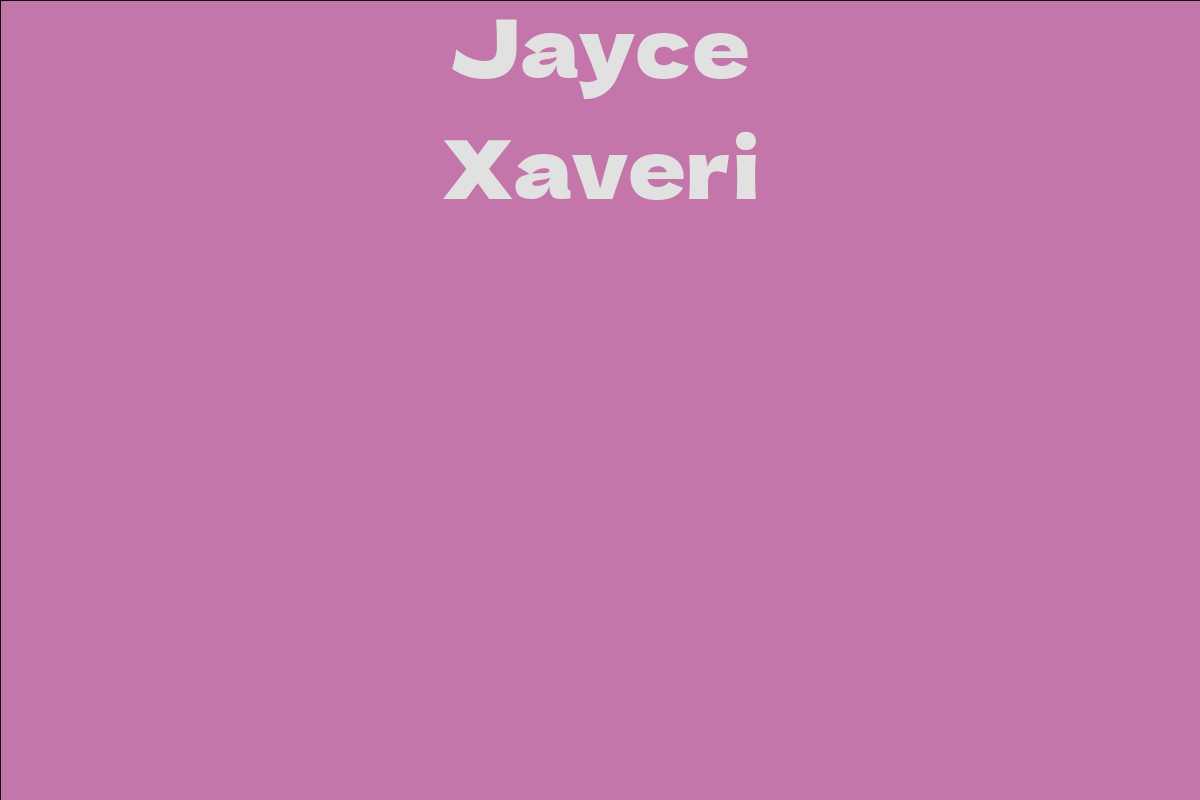 Jayce Xaveri