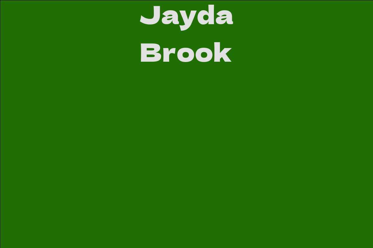 Jayda Brook