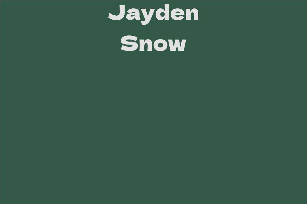 Jayden Snow