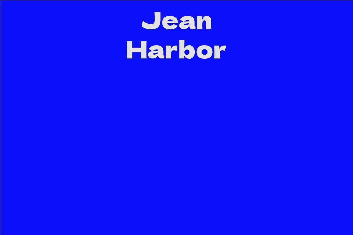 Jean Harbor