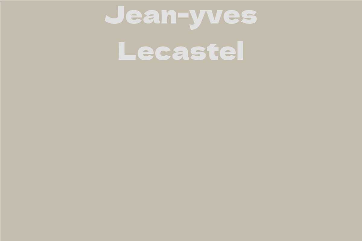 Jean-yves Lecastel