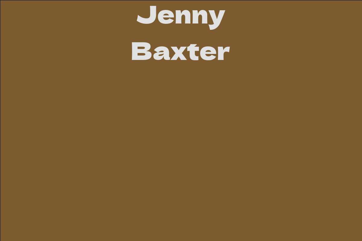 Jenny Baxter