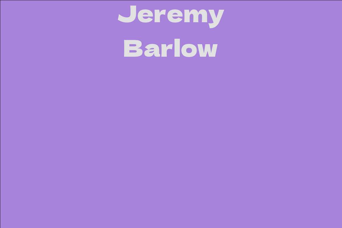Jeremy Barlow