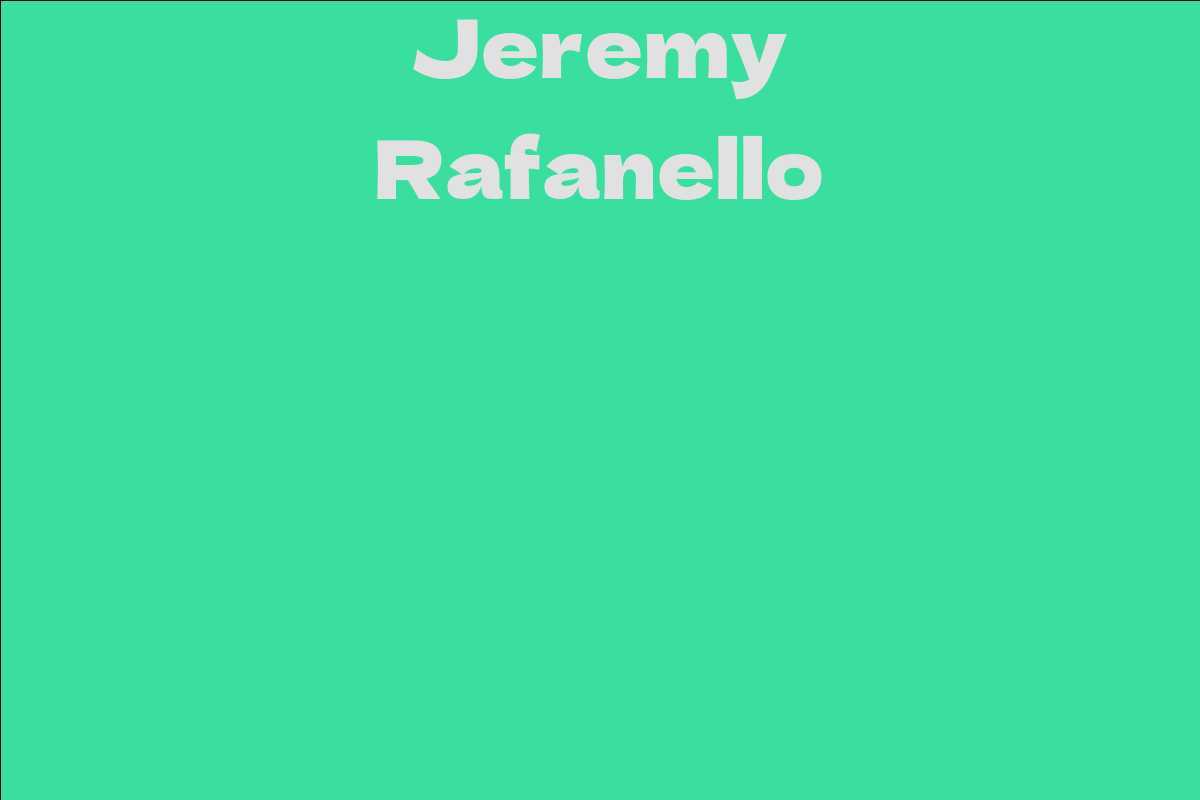 Jeremy Rafanello