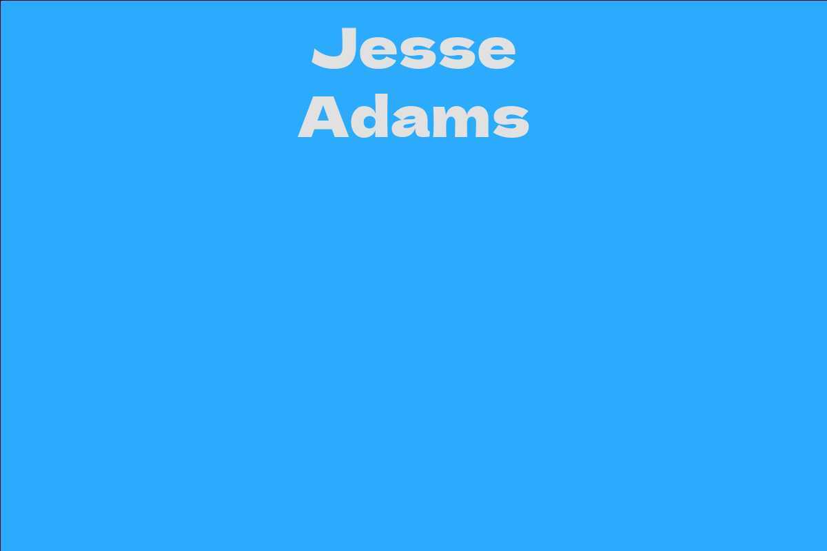 Jesse Adams
