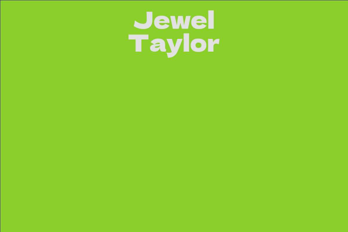 Jewel Taylor