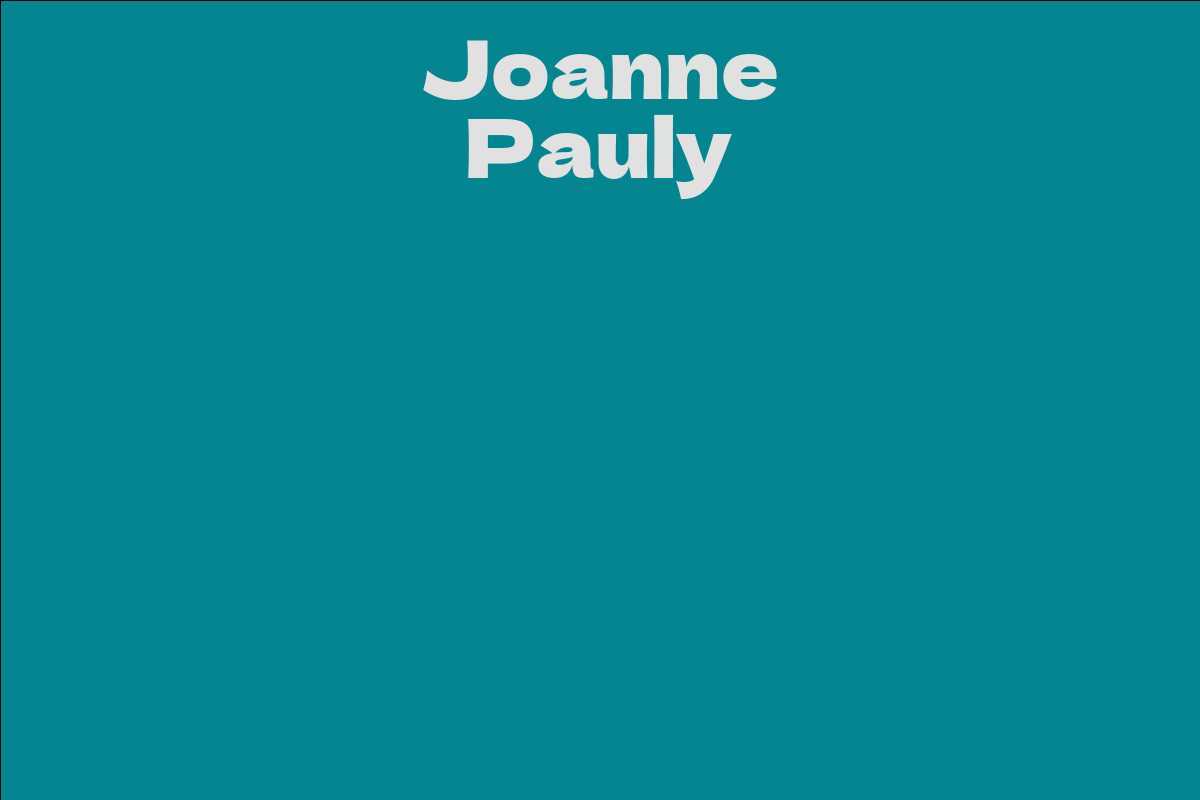 Joanne Pauly