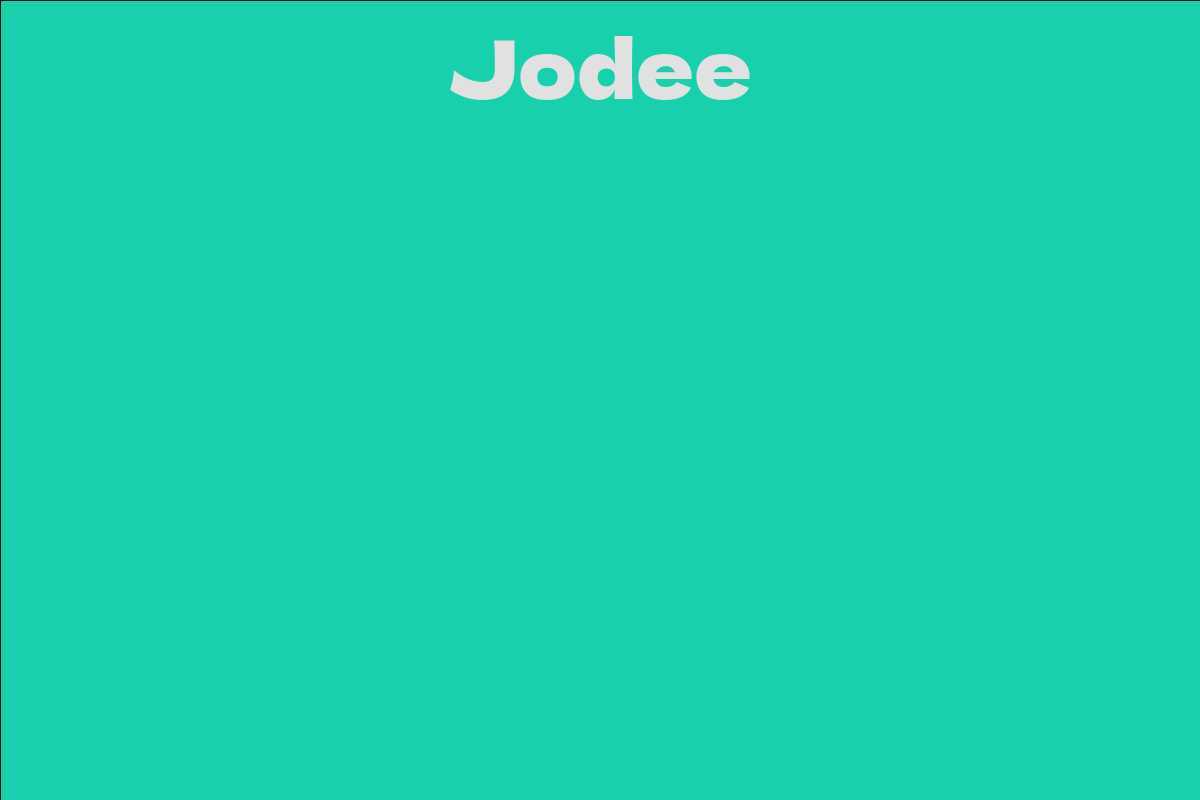 Jodee