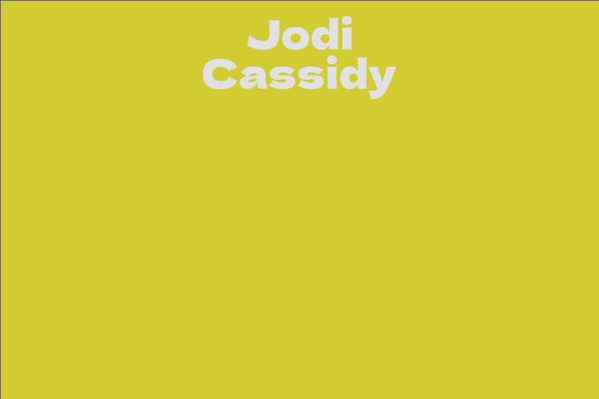 Jodi Cassidy